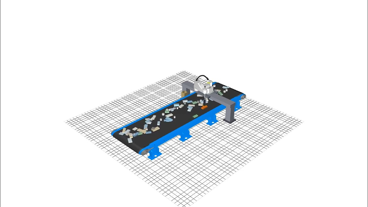 Industrial automation and AI project video